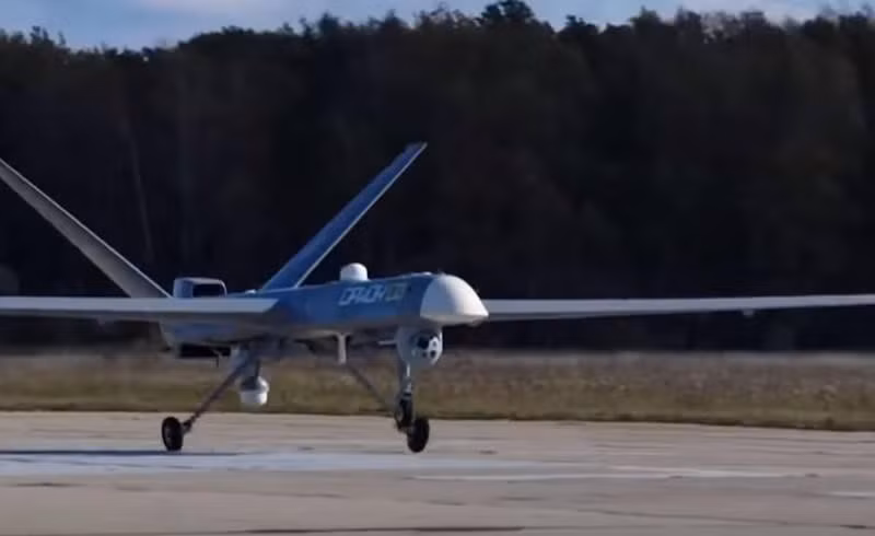 UAV Orion của Nga có thể không kích một số tòa nhà tại khu vực ven thành phố Al-Mukharram và một số địa phương khác ở miền trung Syria.