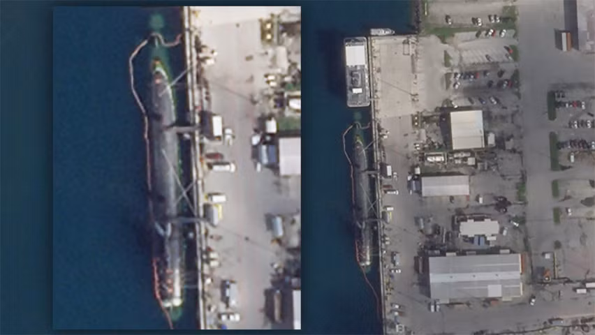 Hải quân Mỹ xác nhận USS Connecticut đã cập cảng San Diego, nhưng không tiết lộ thông tin về hành trình và mức độ hư hỏng của tàu.