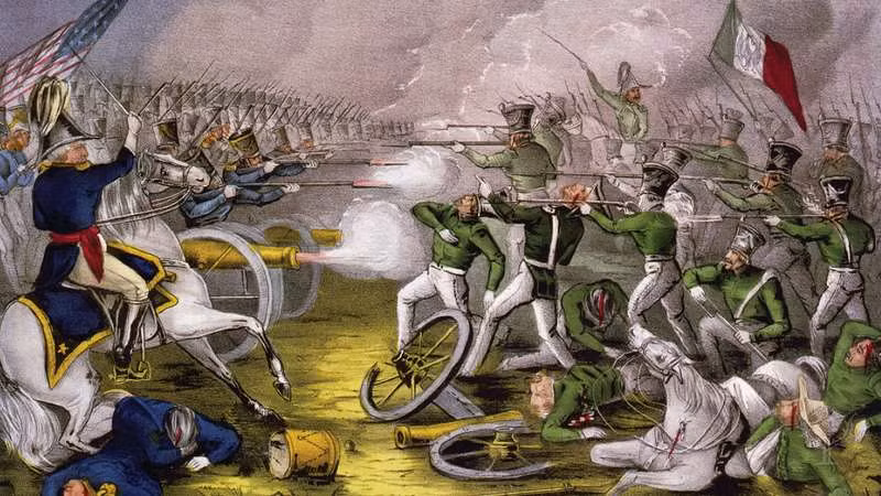Tiếp theo là cuộc chiến tranh Mỹ - Mexico. Cuộc chiến kéo dài 1 năm 9 tháng bắt đầu từ năm 1846 này, tiêu tốn tới 2,72 tỷ USD (theo tỷ giá năm 2020) và khiến hơn 13.000 người Mỹ thiệt mạng.