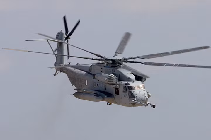  Trực thăng CH-53E Super Stallion hiện là dòng máy bay trực thăng lớn nhất của quân đội Mỹ. Ảnh: Jetphotos.