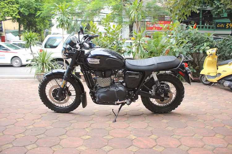 Kết cấu khung, bình xăng và yên trên Bonneville nguyên bản đã được chủ xe giữ nguyên, khiến kiểu dáng nguyên bản mang tính "biểu tượng" của chiếc xe vẫn được giữ lại.