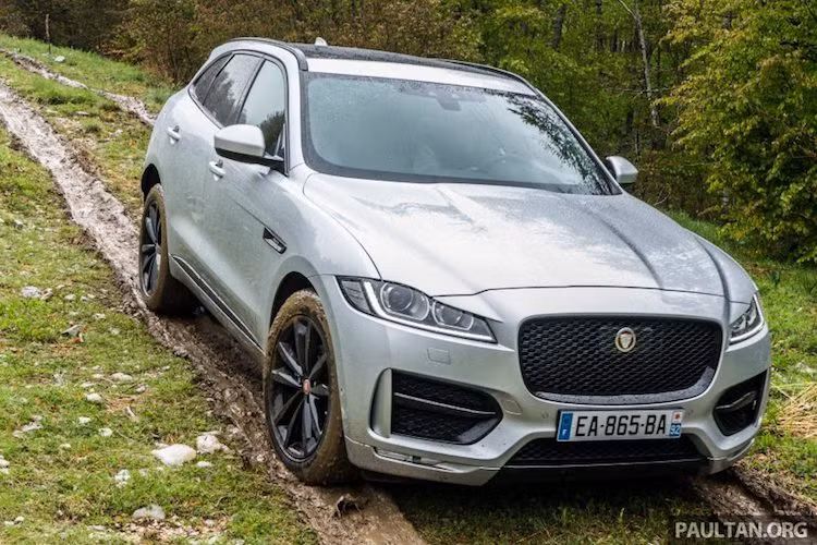 Nhờ có chassis được làm chủ yếu từ nhôm, Jaguar F-Pace có trọng lượng chỉ 1665 kg ở phiên bản cầu sau rẻ nhất. Về hệ dẫn động, tuỳ thuộc vào phiên bản mà F-Pace sẽ được trang bị hệ dẫn động cầu sau hoặc 4 bánh. Để đem lại cảm giác lái thể thao, hệ thống treo trên xe có dạng Wishbone kép ở cầu trước và đa liên kết ở cầu sau.