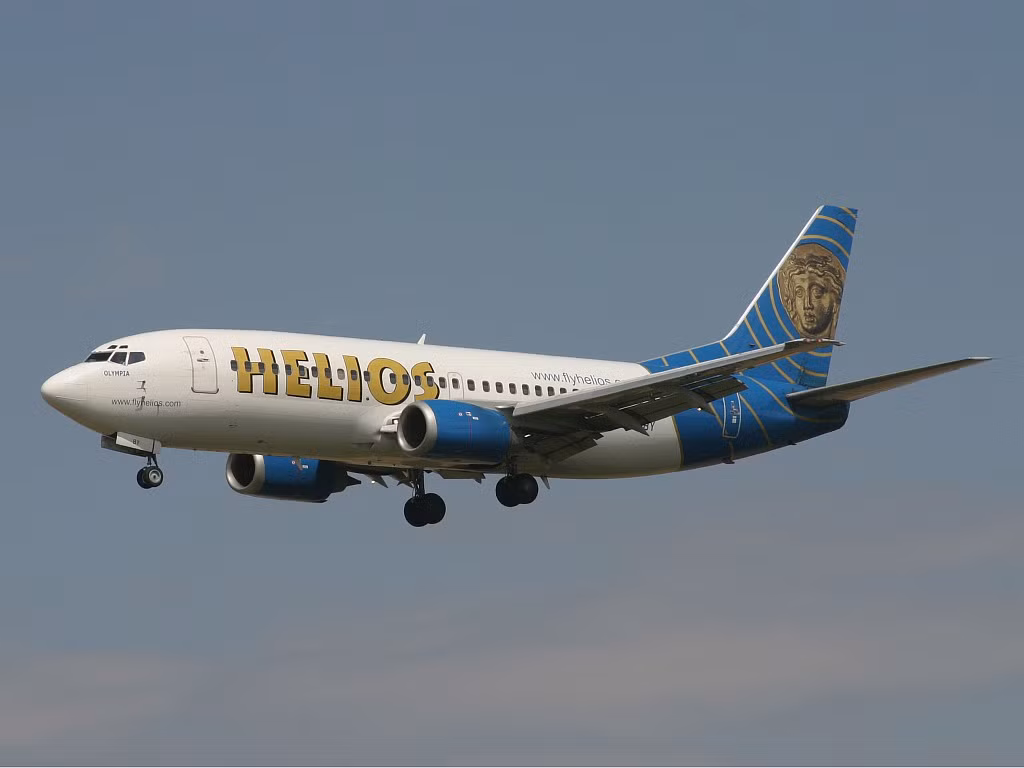 Ngày 14/8/2005, chuyến bay ZU522 của hãng hàng không Helios Airways đã trở thành một trong những thảm kịch hàng không tồi tệ nhất trong lịch sử Hy Lạp. (Ảnh: Wikipedia)