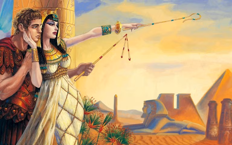 Không những vậy, Julius Caesar còn là vị tướng La Mã đầu tiên dẫn quân vượt qua kênh đào Anh để xâm lược nước Anh. Ông cũng được người đời nhớ đến với chuyện tình tuyệt đẹp với Nữ hoàng Cleopatra. Video: Tái hiện trận chiến lịch sử của hoàng đế Napoleon (nguồn: VTC14)