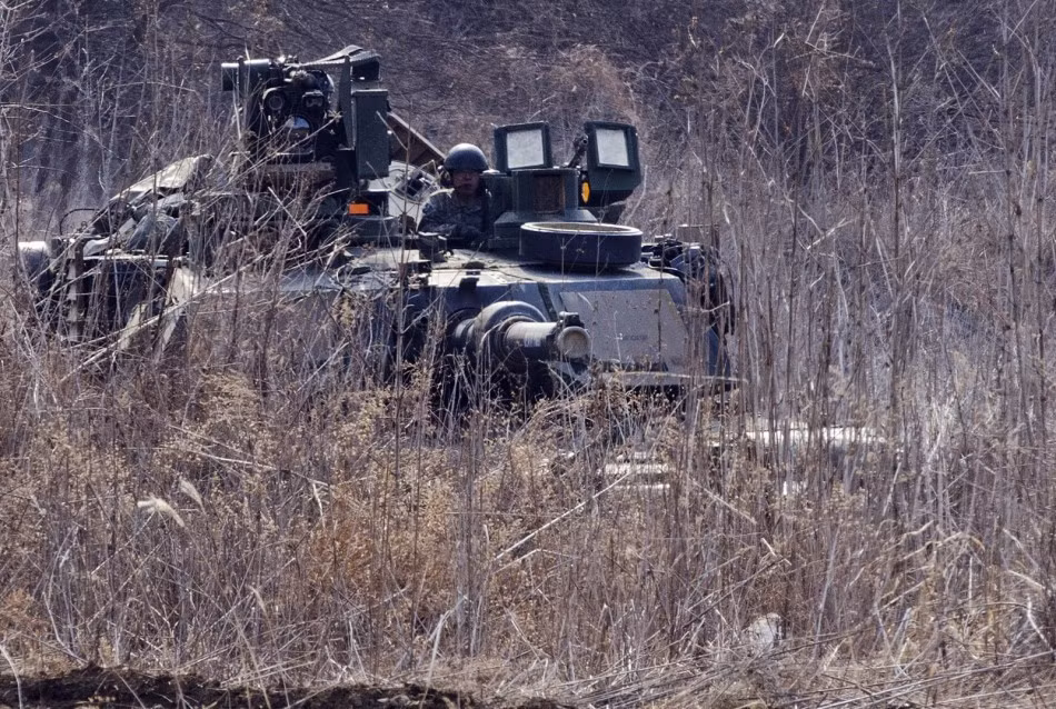 Xe tăng chủ lực M1A2 Abrams.