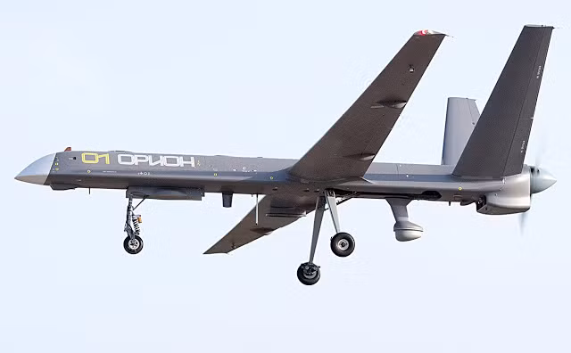 Nguyên mẫu UAV Orion-E của Kronstadt được thử nghiệm trong thời gian gần đây. Nguồn ảnh: UAS Vision.