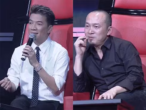 Với nhạc sỹ Quốc Trung thì Mr. Đàm lại tỏ ra rất gay gắt: “Anh ấy nói không thích thẩm mỹ âm nhạc của tôi ư? Nói luôn nhé, tôi chẳng thích cái thẩm mỹ âm nhạc của anh ấy chút nào đâu. Nếu bài hát của anh ấy mà hay, thì nó đã nằm trên môi của hàng triệu người rồi. Nó phải nằm lòng trong trái tim của số đông người mê nhạc, chứ không phải chỉ gói gọn trong một giới nhỏ hẹp như thế. (Ảnh: Zing.vn)