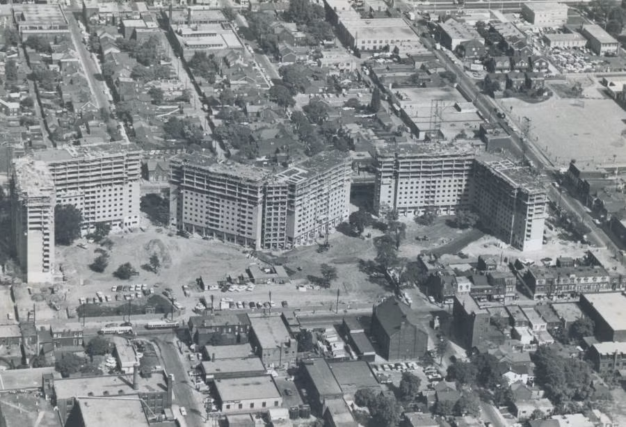 Quang cảnh thành phố Toronto của Canada vào khoảng năm 1967.