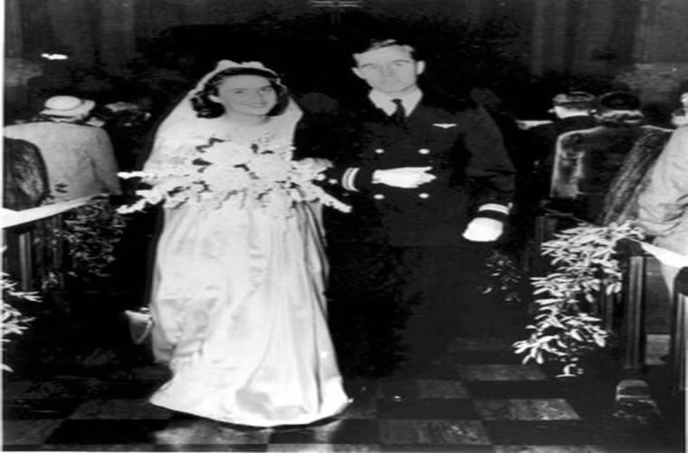 Ngày 6/1/1945, cặp đôi tổ chức đám cưới tại nhà thờ First Presbyterian ở Rye, thành phố New York.