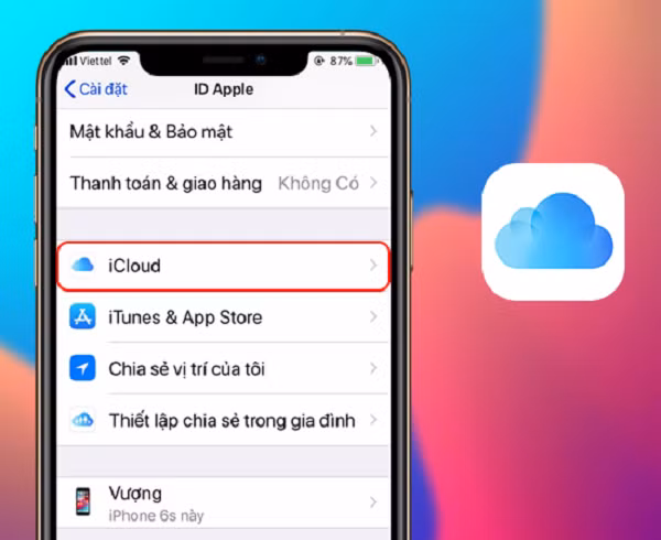Khi mua một chiếc iPhone mới, người dùng chỉ cần đăng nhập vào tài khoản iCloud, chọn "khôi phục" và đợi khoảng 20 phút, dữ liệu sẽ được tải đầy đủ vào điện thoại mới.