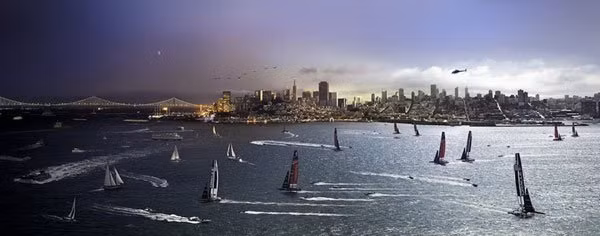  Ngày và đêm tại vùng vịnh San Francisco.