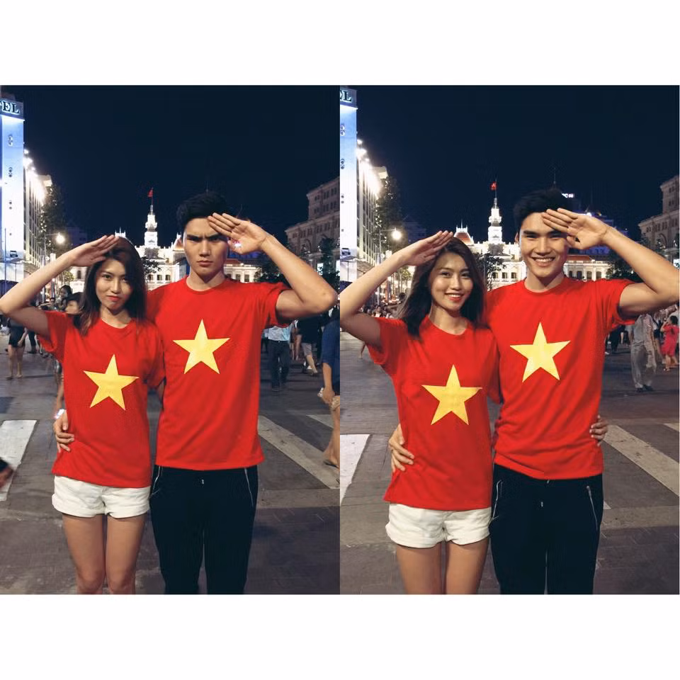 Quang Hùng được biết đến là nam quán quân đầu tiên của VN's Next Top Model còn Quỳnh Châu là top 5 người đẹp Hoa khôi áo dài. Trước khi vướng ồn ào chia tay, cặp đôi có chuyện tình đẹp, trong sáng giữa chốn showbiz đầy thị phi.