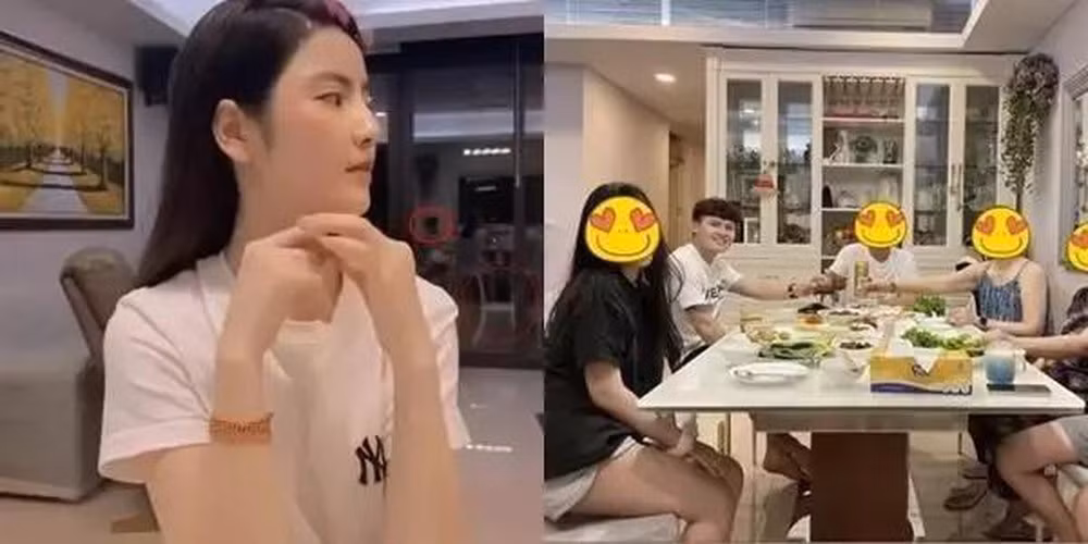 Cặp đôi cũng từng lộ dấu hiệu đã về ra mắt gia đình nhau, tuy nhiên họ không lên tiếng gì. Ảnh: Tổng hợp
