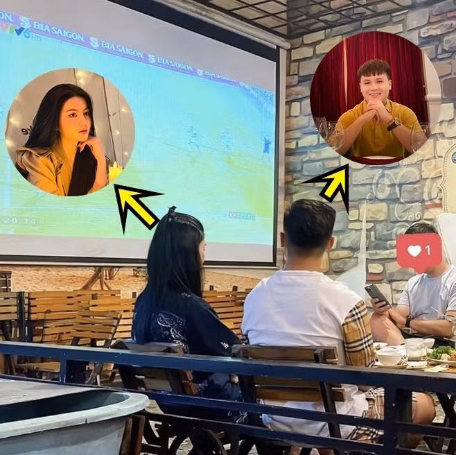 Thực tế, đây không phải là lần đầu tiên Quang Hải xuất hiện cùng "bạn gái tin đồn" Chu Thanh Huyền. Trước đó, "team qua đường” từng bắt gặp cặp đôi xuất hiện tại Cần Thơ vào tối ngày 13/5. Cả hai ngồi cạnh nhau xem U23 Việt Nam và U23 Myanmar thi đấu tại một quán ăn.