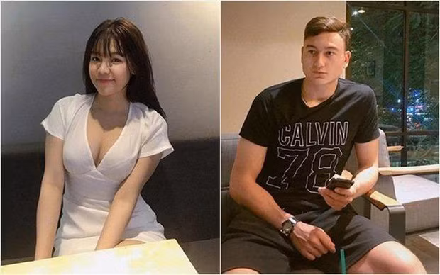 Ở thời điểm hiện tại, Đặng Văn Lâm đang hạnh phúc bên người bạn gái hơn 2 tuổi tên Bùi Thị Yến Xuân. Cư dân mạng bắt gặp nhiều lần tương tác nhau trên MXH, những địa điểm hẹn hò liên quan với nhau. Ảnh: Tổng hợp
