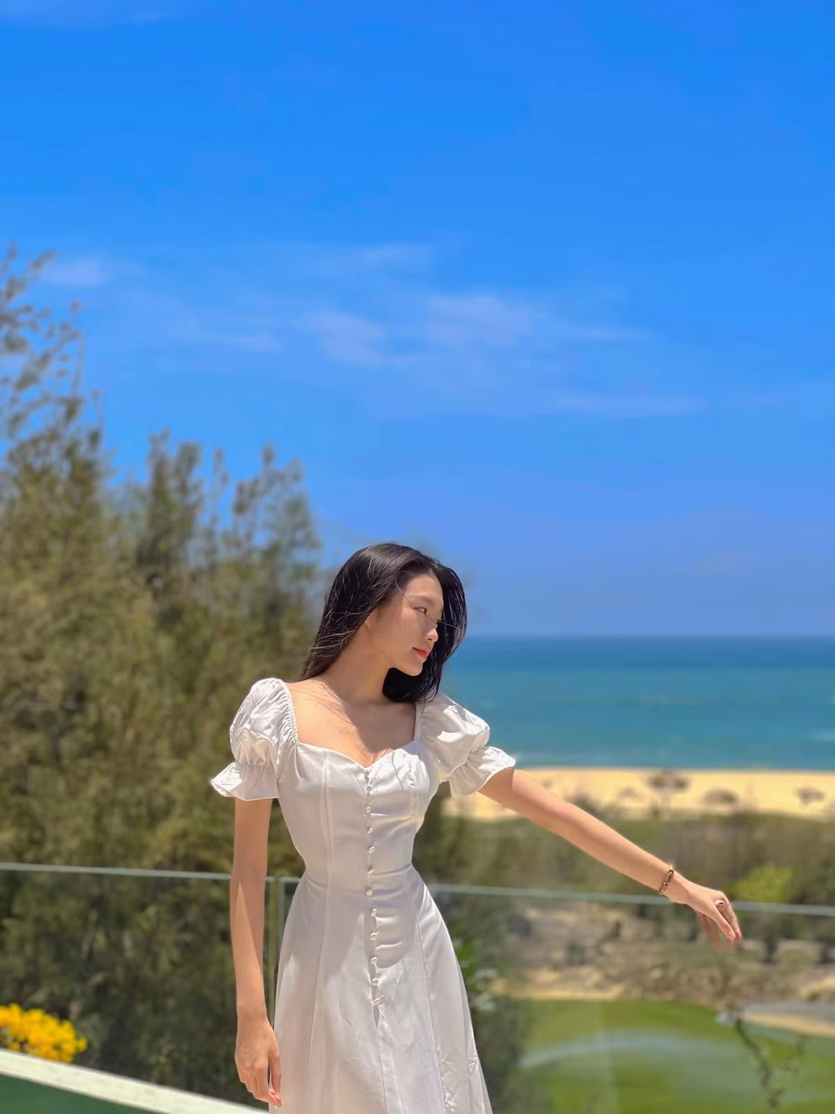Doãn Hải My được khen ngợi bởi vẻ đẹp trong sáng, thanh thuần.