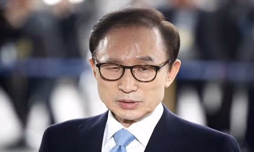 Cựu Tổng thống Hàn Quốc Lee Myung-bak. (Ảnh: Sputnik)