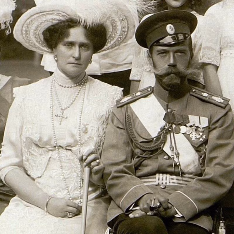 Vào năm 1884, Alexandra gặp Nicholas - thái tử nước Nga trong đám cưới của em gái Elizabeth. Nicholas đem lòng yêu Alexandra bất chấp việc cả hai gia đình đều phản đối. Bố của Nicholas là Sa hoàng Aleksandr III vốn không thích người Đức nhưng cuối cùng đồng ý cho cặp đôi đính hôn vào năm 1894.