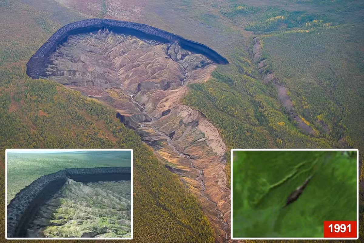 Miệng hố Batagay (hay còn gọi là Batagaika) ở Siberia là một trong số những địa điểm nổi tiếng gắn liền với tên gọi " địa ngục". Nơi đây được gọi là "cổng địa ngục" bởi đặc điểm hình dáng độc đáo và bí hiểm.