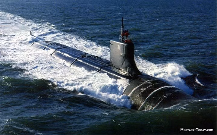 Tàu ngầm lớp Seawolf là tàu ngầm sát thủ hiện đại và đắt nhất thế giới, theo bình chọn của trang Military Today. Tàu này của Mỹ được thiết kế nhằm tìm và tiêu diệt các tàu ngầm tên lửa đạn đạo của Liên Xô.