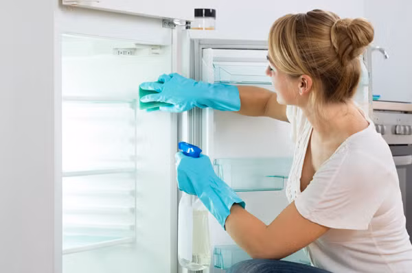 Vệ sinh, xả đá tủ lạnh thường xuyên giúp cho luồng khí lạnh lưu thông đều khắp bên trong tủ và thực phẩm bảo quản được tốt hơn.
