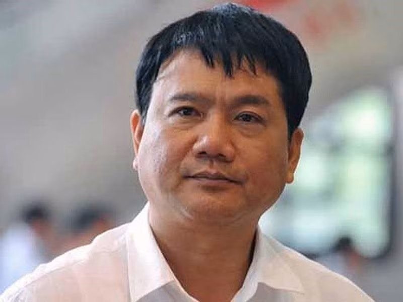 Bị can Đinh La Thăng.