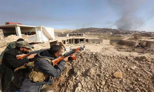Nguoi Kurd chiem duoc thi tran Sinjar tu tay phien quan IS
