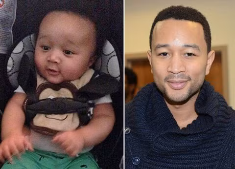 Liệu có ai nhầm em bé dễ thương này là hình ảnh John Legend hồi nhỏ không?