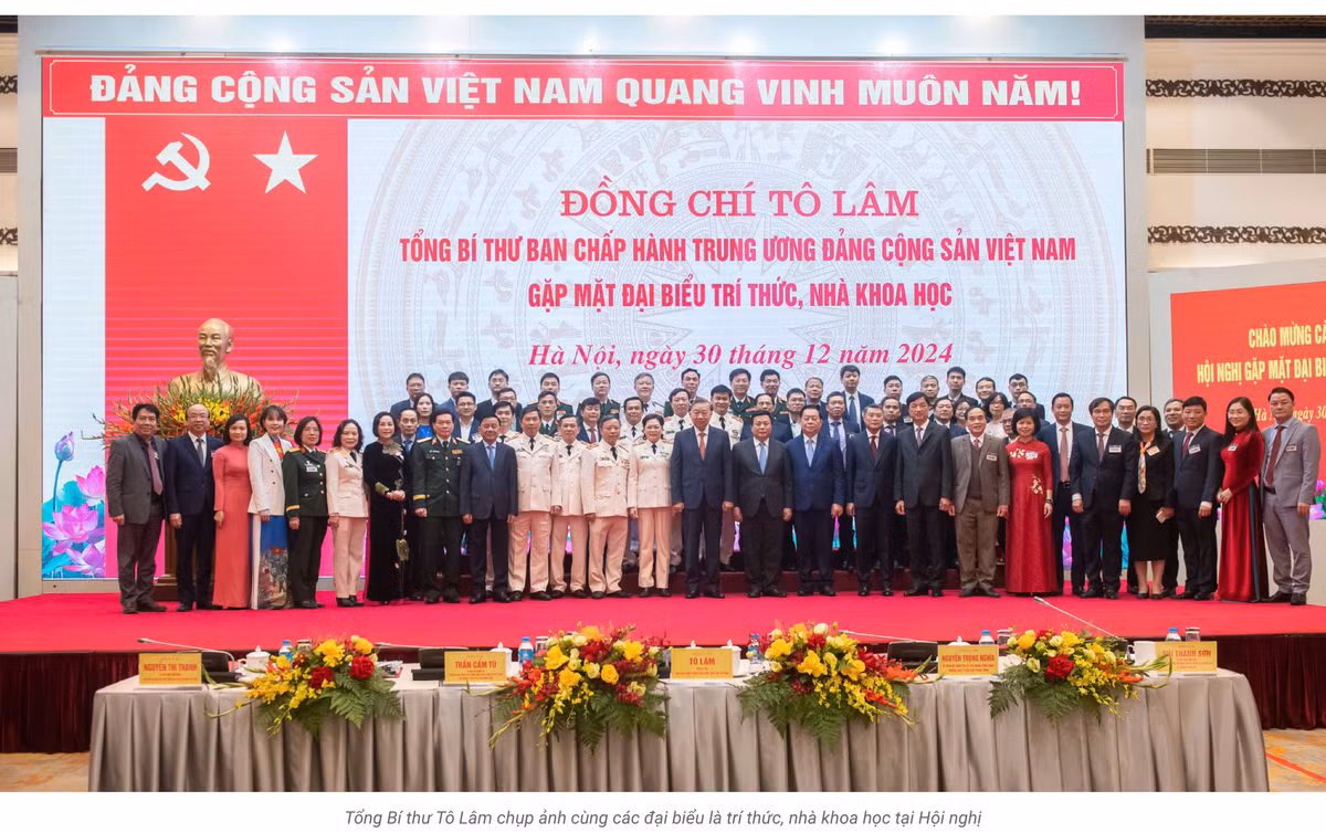 Toan van phat bieu cua Tong Bi thu tai buoi gap mat Tri thuc, nha khoa hoc-Hinh-3