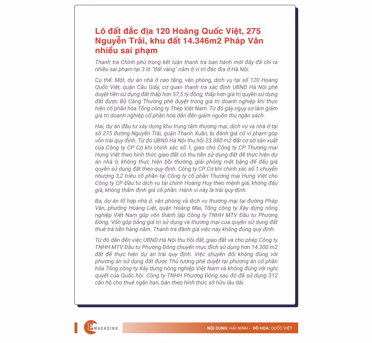 [e-Magazine] “Dat vang” Bo hoang…bieu hien gay lang phi, that thoat o Ha Noi-Hinh-6