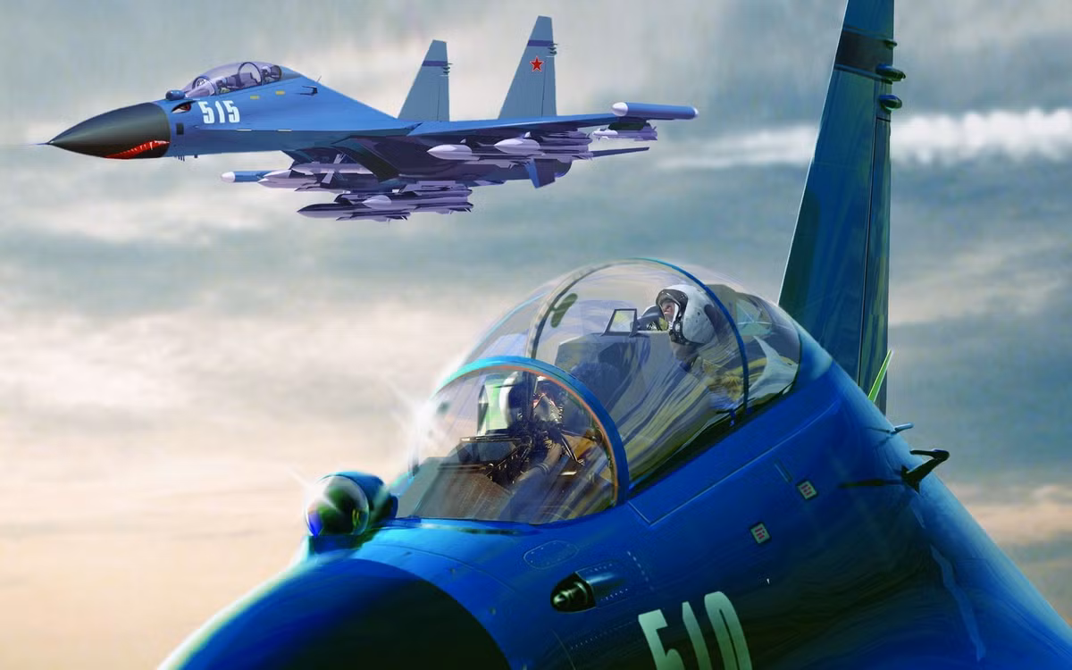 Mục đích thiết kế chính của MiG-35 là nhiệm vụ chiếm ưu thế trên không, đây là một nhiệm vụ được cho là MiG-35 sẽ đảm nhận tốt hơn nhiều so với Su-27 và Su-35, vốn được thiết kế và sử dụng để tấn công từ xa là chủ yếu. Nguồn ảnh: Loner.