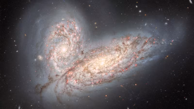 Đây là một phát hiện thú vị bởi Andromeda được dự báo sẽ va chạm với Milky Way của chúng ta trong 2 tỉ năm tới. Đó sẽ là một cuộc đối đầu khốc liệt bởi cả 2 thiên hà đều thuộc dạng "quái vật" trong vũ trụ.