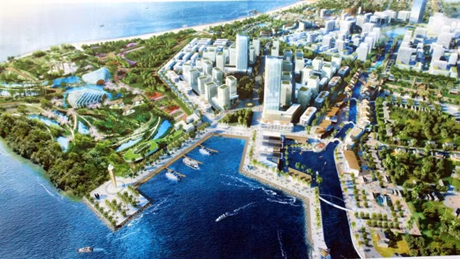 Phối cảnh một góc Dự án Khu nghỉ dưỡng Nam Hội An.
