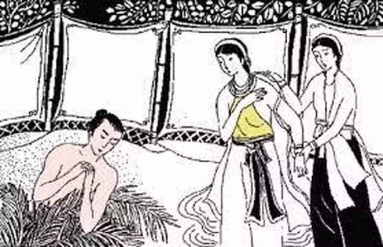 Truyền thuyết về Chử Đồng Tử: Trong một lần ngao du, công chúa Tiên Dung – con vua Hùng thứ 18 đã gặp chàng trai nghèo Chử Đồng Tử và kết duyên vợ chồng. Hai vợ chồng cố gắng làm ăn, tầm sư học đạo và được truyền bảo vật quý. Không ngờ, bảo vật này lại khiến vua Hùng cho rằng họ tạo phản nên đem quân đến bắt. Bất ngờ, cả vùng đất nơi Chử Đồng Tử và Tiên Dung ở bất ngờ bay lên trời, để lại đầm sâu mang tên Nhất Dạ Trạch