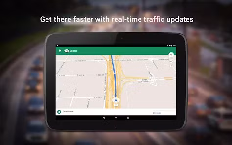 GPS xác định vị trí trong phạm vi khoảng 20 mét nhưng có thể không chính xác khi ở trong nhà hoặc dưới lòng đất.(Ảnh: google play)
