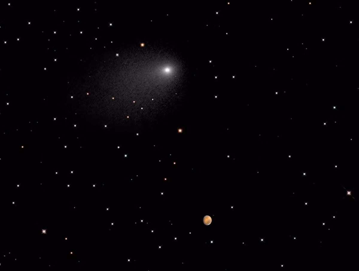 Vì Oort Cloud quá mờ nhạt, NASA không thể quan sát trực tiếp mà phải dùng mô hình toán học kết hợp dữ liệu từ quỹ đạo sao chổi để tái tạo cấu trúc của nó bằng máy tính. (Ảnh: NASA science)