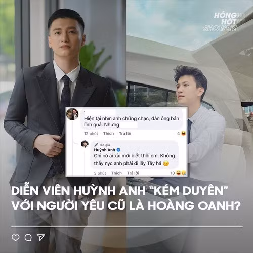 Sự việc bắt đầu khi nickname T.T.M có bình luận dưới một bức ảnh của Huỳnh Anh với đại ý khen ngợi về sự phong độ, chững chạc của nam diễn viên nhưng có thêm những dòng nhạy cảm.