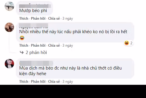 Chắc hẳn người mẹ vì muốn bồi bổ cho con trai để có nhiều sức khỏe để học tập và làm việc nên đã cố tình cho thật nhiều thịt để món ăn đảm bảo dinh dưỡng.