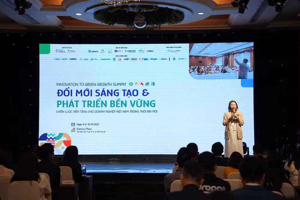 Doanh nghiệp thúc đẩy tăng trưởng xanh thông qua chuyển đổi số và sáng tạo Doanh nghiep thuc day tang truong xanh thong qua chuyen doi so va sang tao