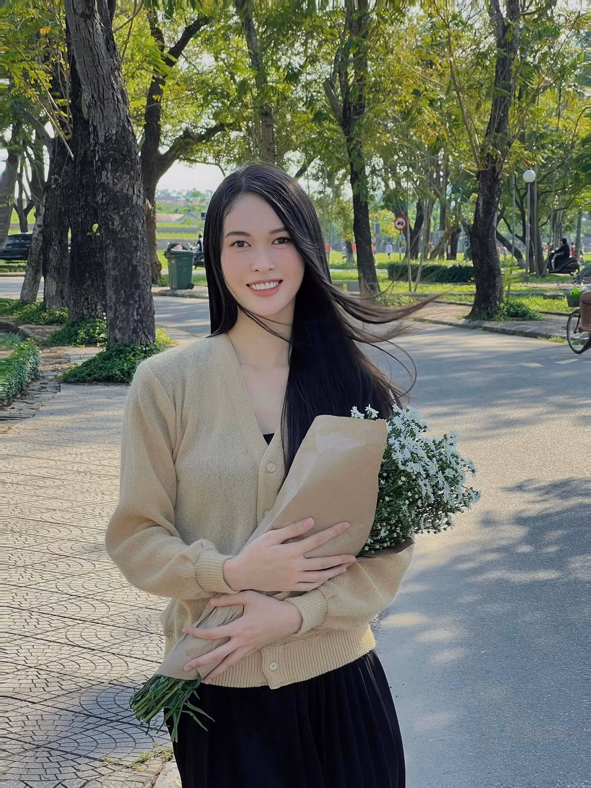 Nhan sac nguoi dep Hue lot Top 5 an tuong Miss World Vietnam 2023-Hinh-7