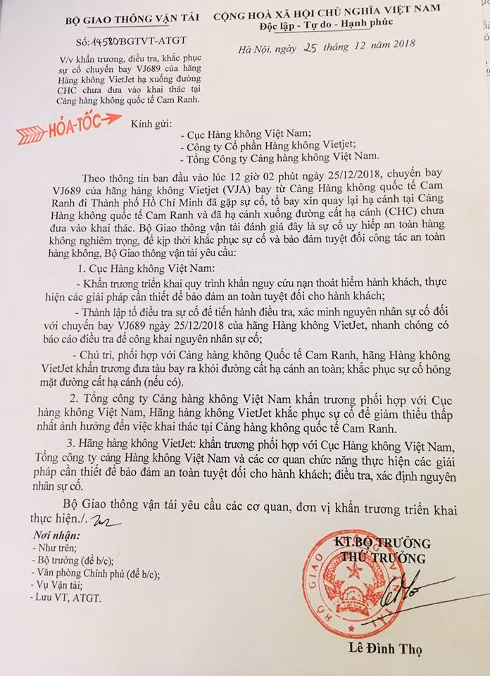 VietJet Air bi giam sat dac biet, buoc dung tang chuyen