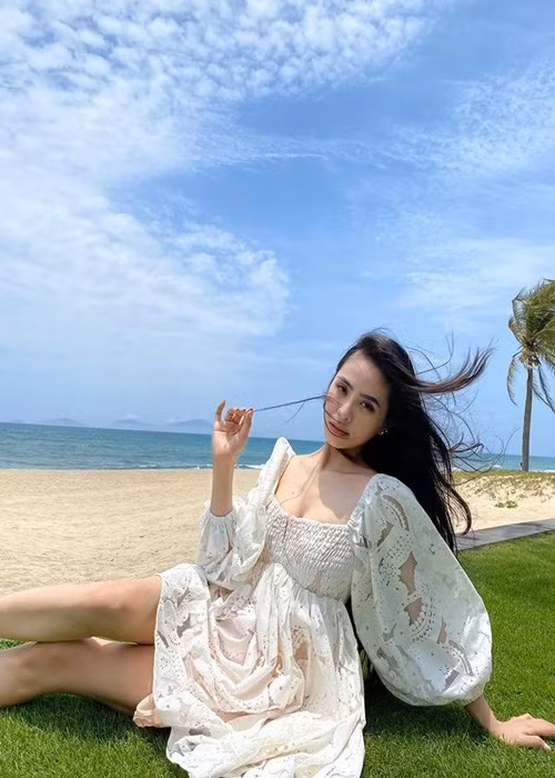 Mối quan hệ giữa Kiều Anh và gia đình chồng rất tốt đẹp.