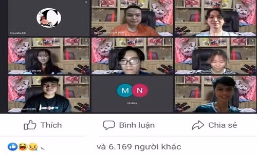 Nhìn màn hình thấy quen quen cứ ngỡ như đang nghe CEO Đại Nam livestream.