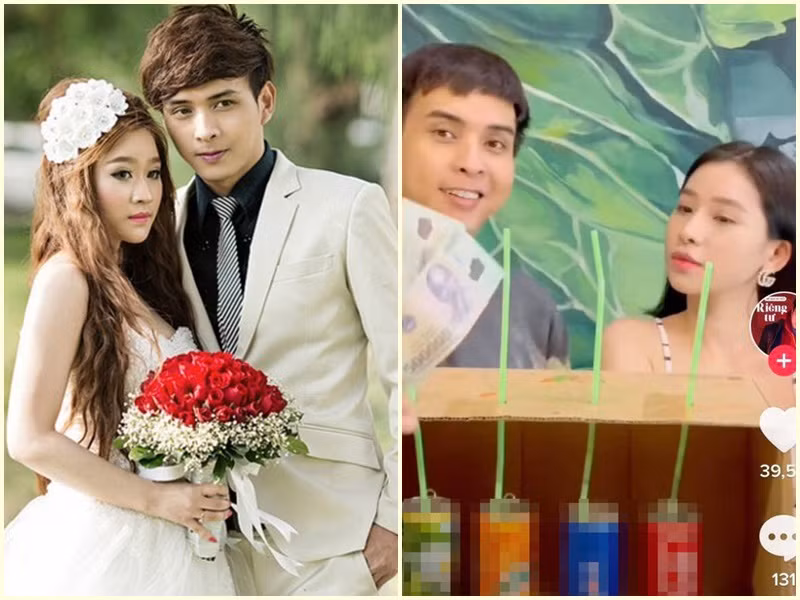 Hồ Quang Hiếu cũng có cuộc hôn nhân ngắn ngủi. Năm 2013, anh bí mật kết hôn với hot girl Ivy. Cả hai ly hôn chỉ sau 2 tháng làm đám cưới. Ảnh: Saostar
