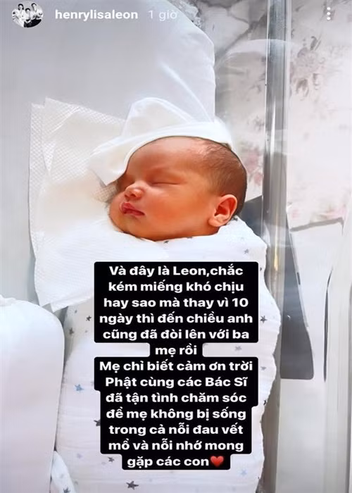 Hà Hồ đã khóc rất nhiều khi không thể gặp các con.