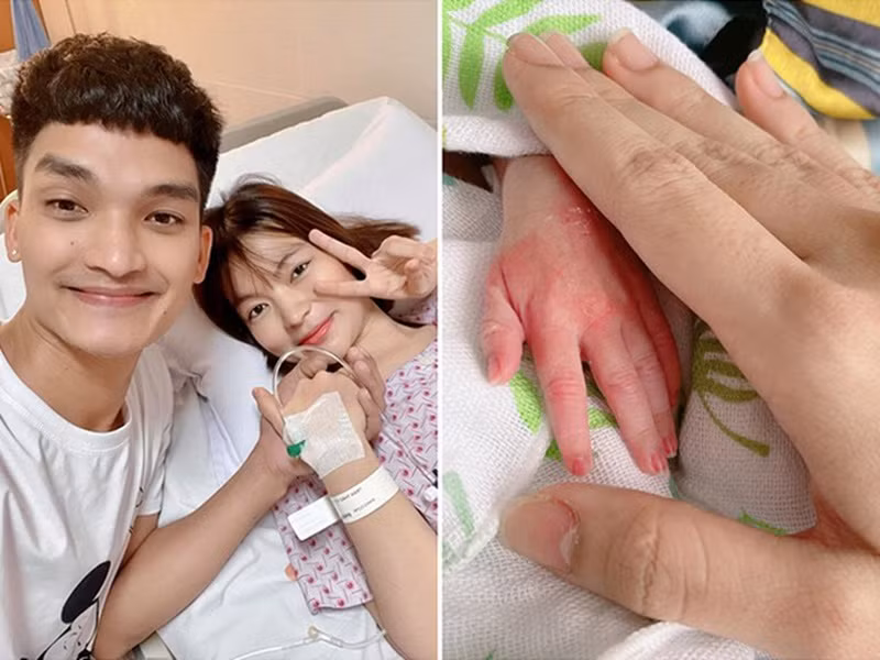 Vợ Mạc Văn Khoa cũng sinh non. Con gái của cô chào đời với cân nặng chỉ 1,9 kg. Ảnh: Phụ nữ Việt Nam