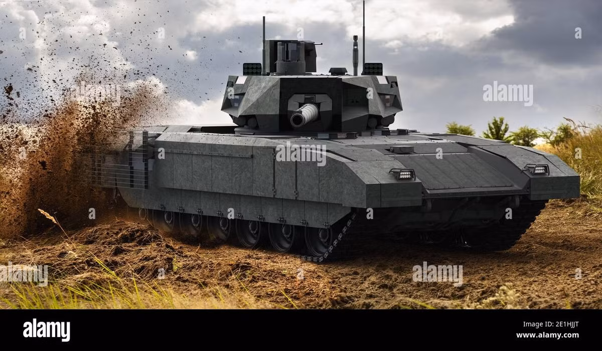 Nga cho biết, T-14 có thể chống chịu các đợt tấn công bằng tên lửa chống tăng Javelin từ Mỹ. Điều này là khả thi bởi T-14 được trang bị lớp giáp dày tương đương 90cm cùng lớp vỏ Malachit cùng hệ thống bảo vệ chủ động Afghanit.