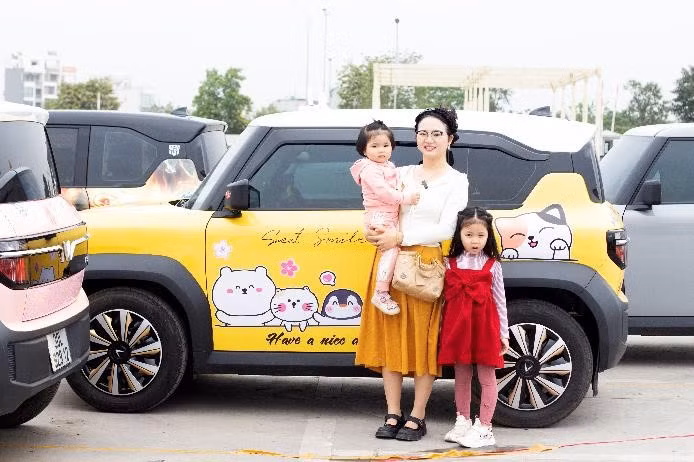 Gan 400 xe dien VinFast tao bieu tuong “Vi Viet Nam Xanh“-Hinh-3