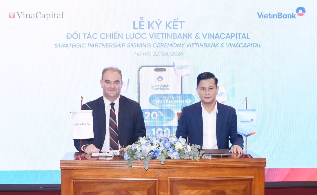VietinBank và VinaCapital ký kết hợp tác chiến lược VietinBank va VinaCapital ky ket hop tac chien luoc