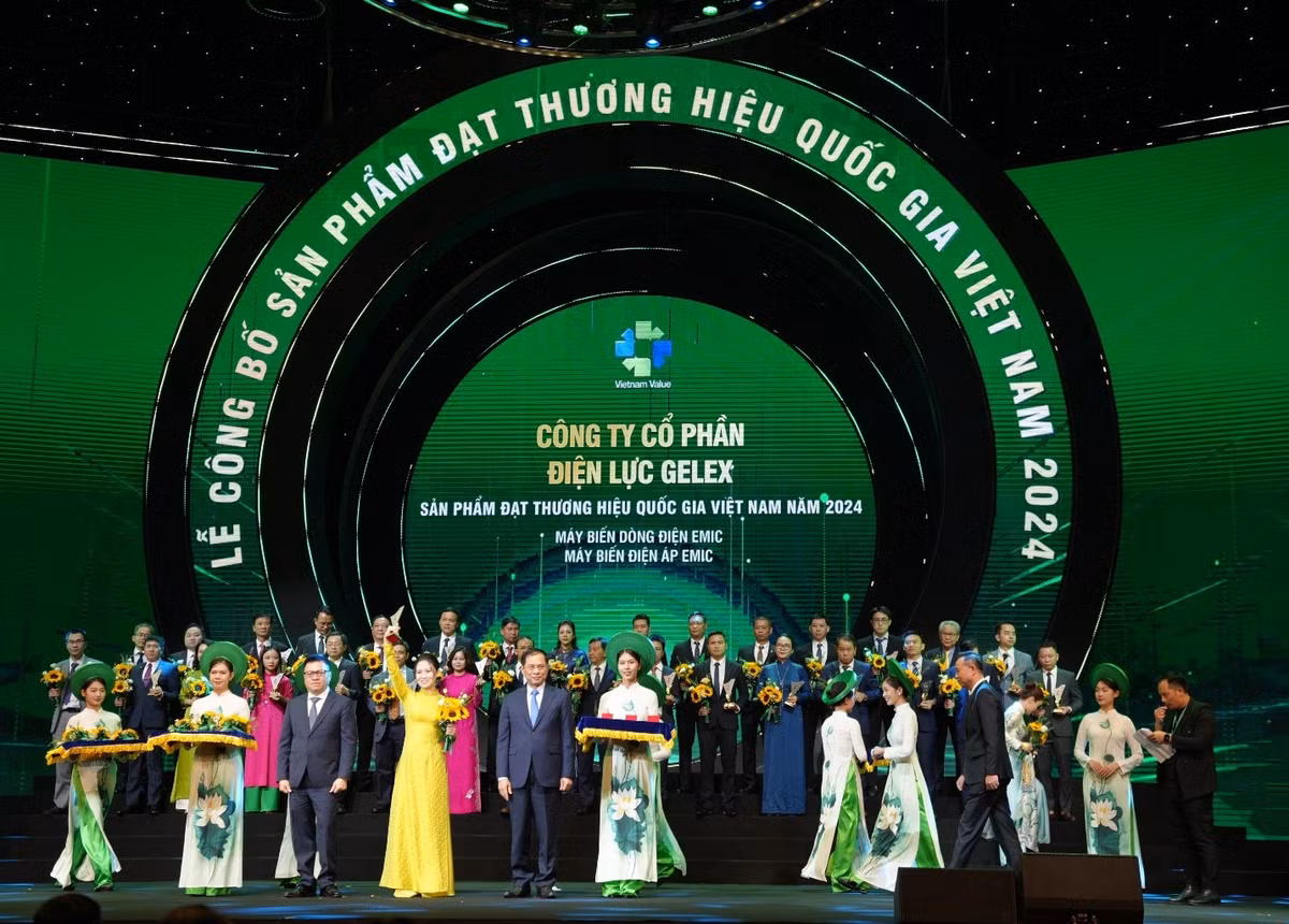 He thong Tap doan GELEX co 4 Thuong hieu quoc gia 2024